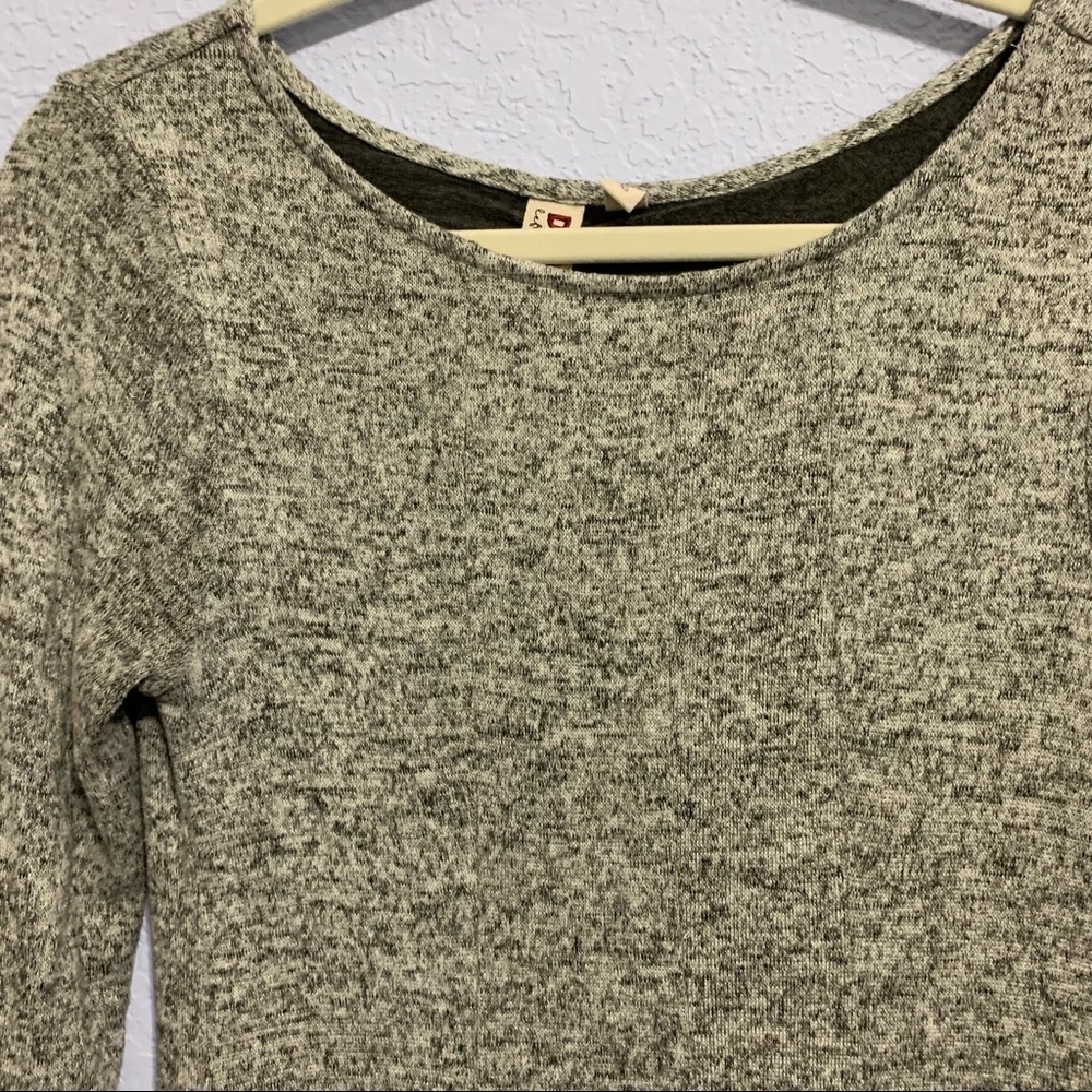 Dolan Anthropologie Left Coast Gray Pleated Dress - Picture 3 of 6